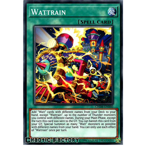 CHIM-EN060 Wattrain Common 1st Edition NM