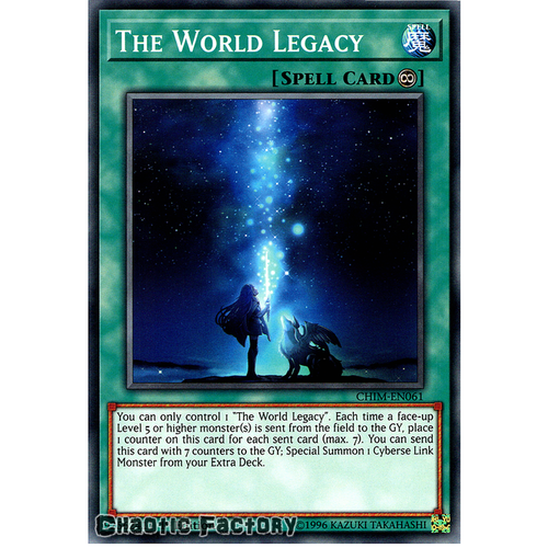 CHIM-EN061 The World Legacy Common 1st Edition NM