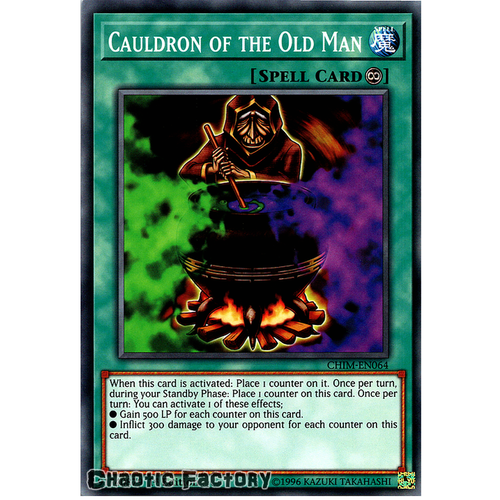 CHIM-EN064 Cauldron of the Old Man Common 1st Edition NM