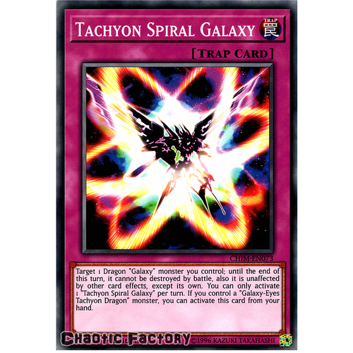CHIM-EN073 Tachyon Spiral Galaxy Common 1st Edition NM