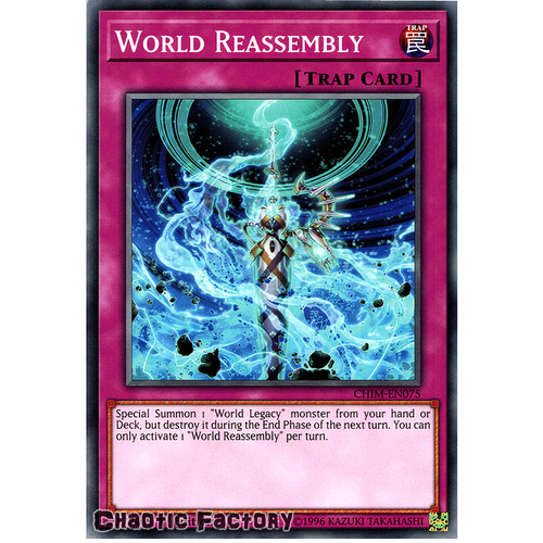 CHIM-EN075 World Reassembly Common 1st Edition NM