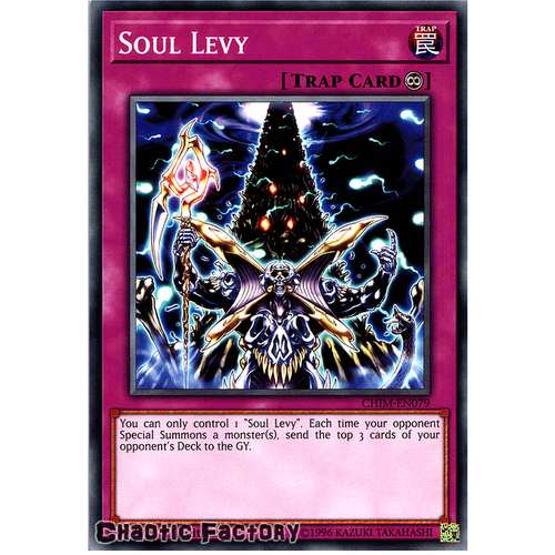 CHIM-EN079 Soul Levy Common 1st Edition NM