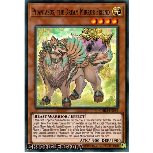 CHIM-EN085 Phantasos, the Dream Mirror Friend Super Rare 1st Edition NM