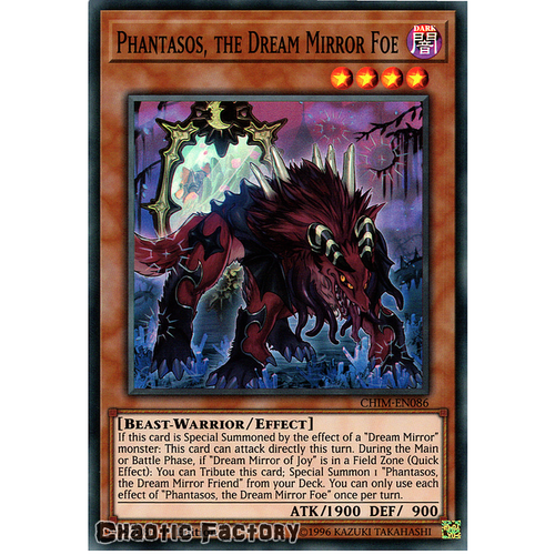 CHIM-EN086 Phantasos, the Dream Mirror Foe Super Rare 1st Edition NM
