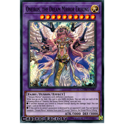  CHIM-EN087 Oneiros, the Dream Mirror Erlking Super Rare 1st Edition NM