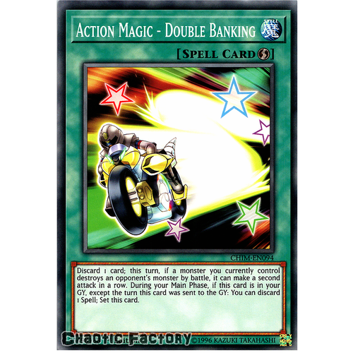 CHIM-EN094 Action Magic - Double Banking Common 1st Edition NM