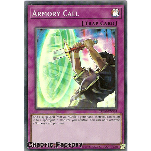 Armory Call - CHIM-ENSE4 - Super Rare NM