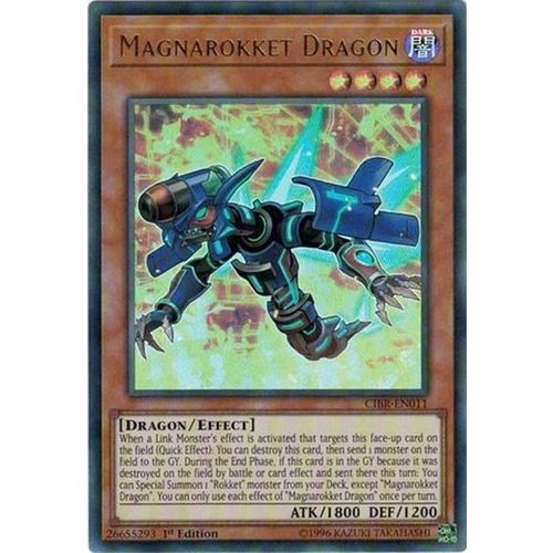 CIBR-EN011 Magnarokket Dragon Ultra Rare 1st Edition NM