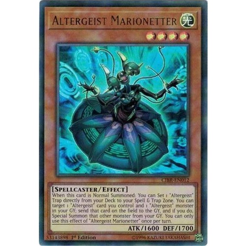 Yugioh CIBR-EN012 Altergeist Marionetter Ultra Rare 1st Edition NM
