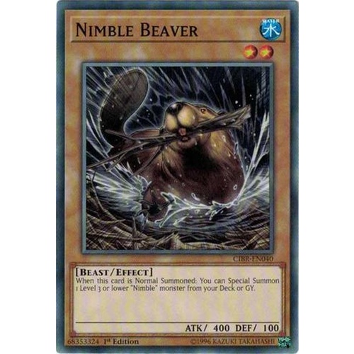Nimble Beaver - CIBR-EN040 - Common 1st Edition NM