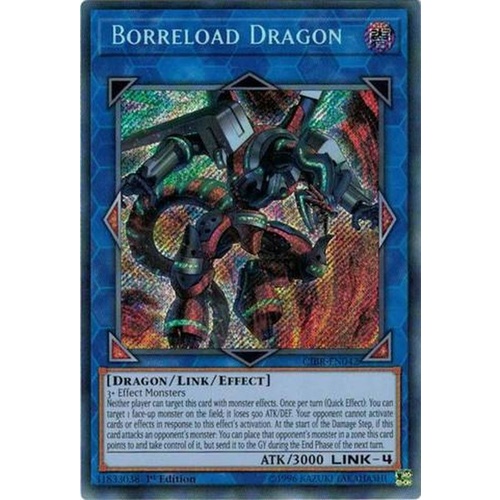 Borreload Dragon - CIBR-EN042 - Secret Rare 1st Edition NM