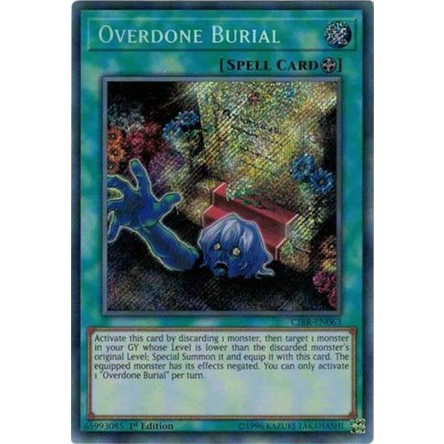 CIBR-EN063 Overdone Burial Secret Rare 1st Edition NM