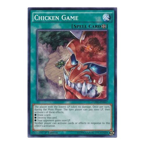 Chicken Game - CORE-EN067 - Common 1st Edition NM