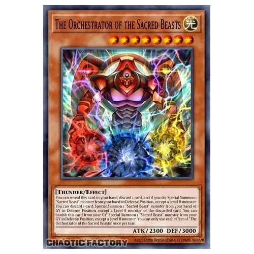 CORI-EN008 Summoner of the Sacred Beasts Super Rare 1st Edition NM