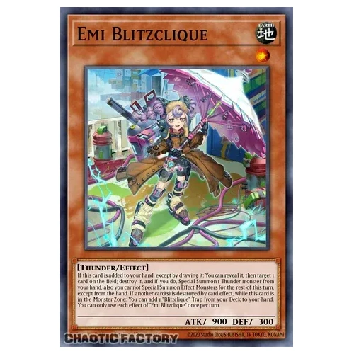 CORI-EN014 Emi Blitzclique Super Rare 1st Edition NM