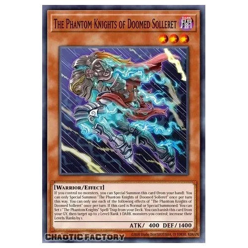 CORI-EN019 The Phantom Knights of Doomed Soleret Common 1st Edition NM