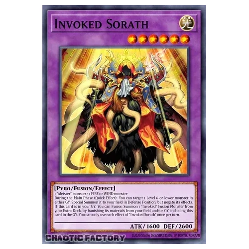 CORI-EN030 Invoked Sorath Super Rare 1st Edition NM