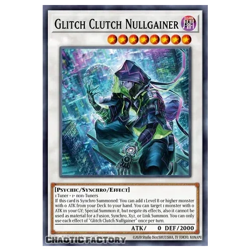 CORI-EN036 Glitch Clutch Nullgainer Common 1st Edition NM
