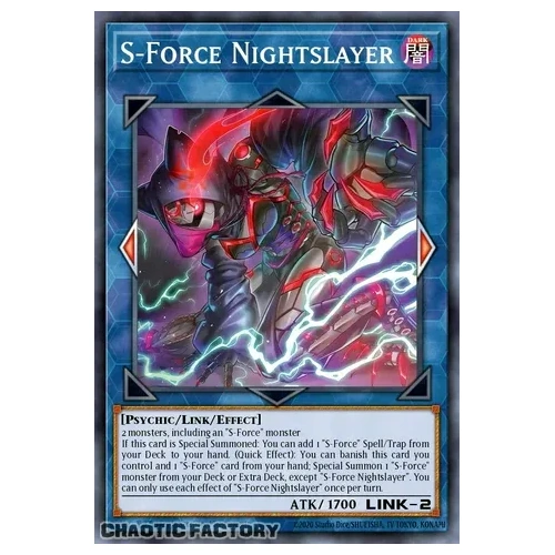 CORI-EN040 S-Force Nightcatcher Super Rare 1st Edition NM