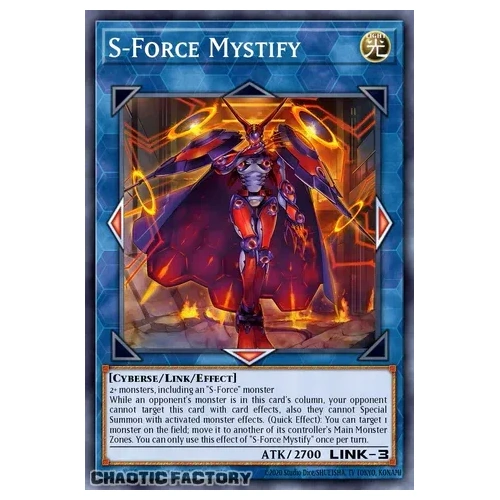 CORI-EN041 S-Force Mystify Super Rare 1st Edition NM