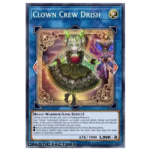 CORI-EN042 Clown Crew Dristy Super Rare 1st Edition NM