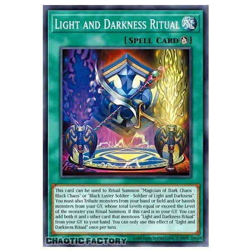 CORI-EN044 Light and Darkness Ritual Common 1st Edition NM