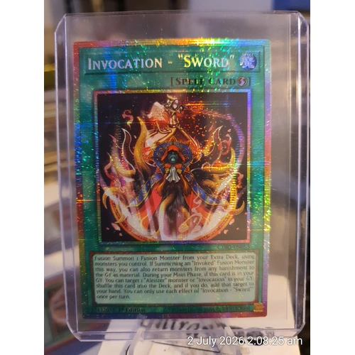 CORI-EN053 Invocation - Sword Starlight Rare 1st Edition NM