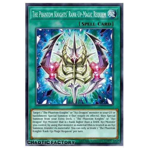 CORI-EN057 The Phantom Knights' Rank-Up-Magic Requiem Common 1st Edition NM