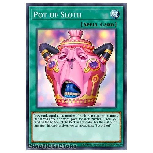 CORI-EN061 Pot of Sloth Secret Rare 1st Edition NM