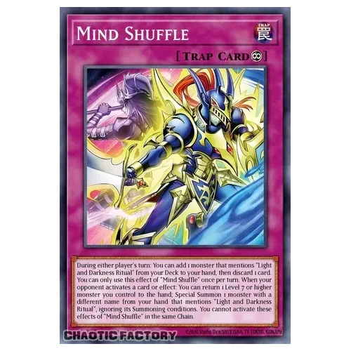 CORI-EN065 Mind Shuffle Super Rare 1st Edition NM