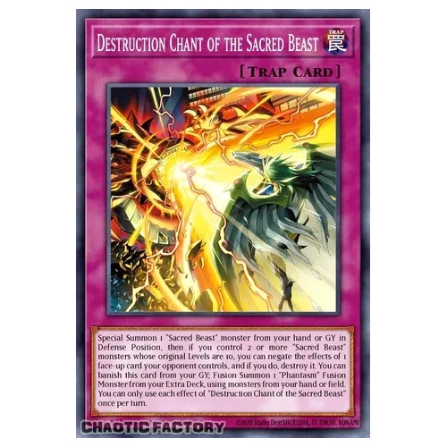 CORI-EN066 Sacred Beasts Combined Assault Common 1st Edition NM