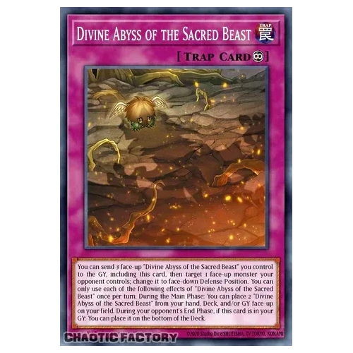 CORI-EN067 Abyss of the Sacred Beasts Common 1st Edition NM