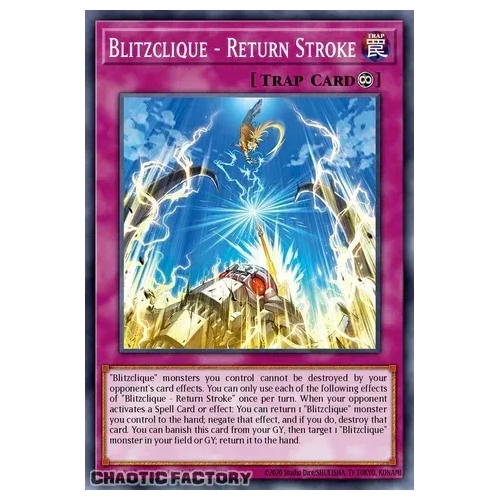 CORI-EN068 Blitzclique Return Stroke Common 1st Edition NM