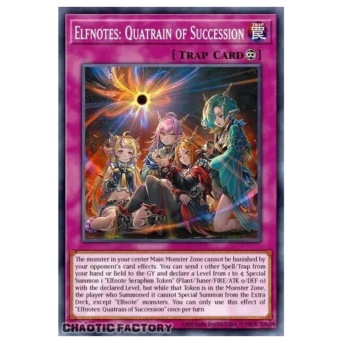 CORI-EN072 Elfnotes: Quatrain of Succession Common 1st Edition NM
