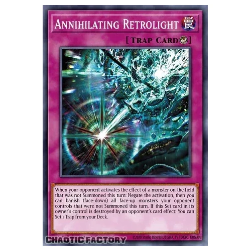 CORI-EN079 Annihilate Retroglight Ultra Rare 1st Edition NM
