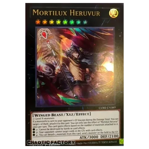 CORI-EN089 Mortilux Heruvur Ultra Rare 1st Edition NM