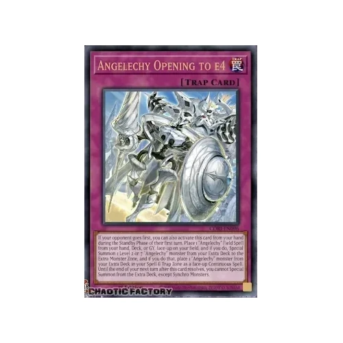 CORI-EN096 Angelechy Opening to e4 Ultra Rare 1st Edition NM