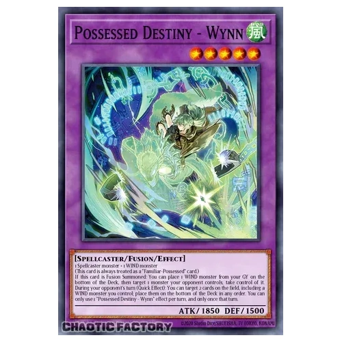CORI-EN099 Possessed Destiny - Wynn Super Rare 1st Edition NM