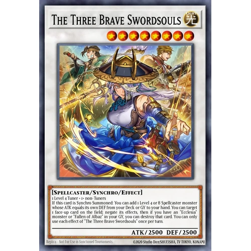 CORI-EN100 The Three Champions of Swordsoul Super Rare 1st Edition NM