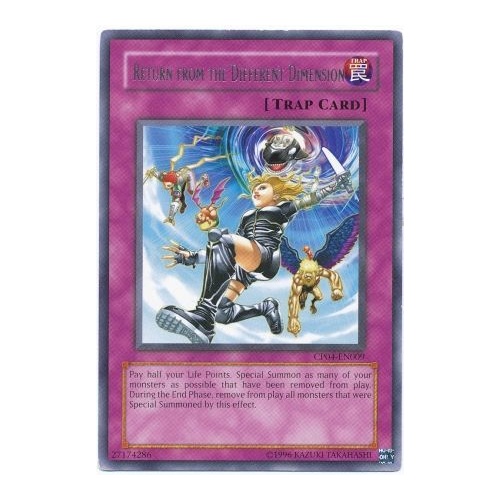 Return from the Different Dimension - CP04-EN009 - Rare NM
