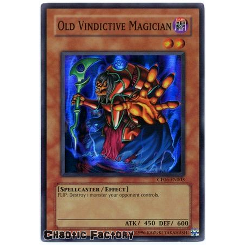 Old Vindictive Magician - CP06-EN003 - Super Rare NM