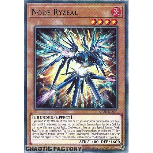 CRBR-EN002 Node Ryzeal Rare 1st Edition NM