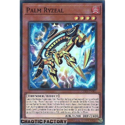 CRBR-EN005 Palm Ryzeal Super Rare 1st Edition NM