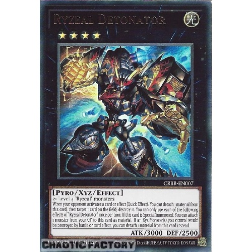 CRBR-EN007 Ryzeal Detonator Ultra Rare 1st Edition NM