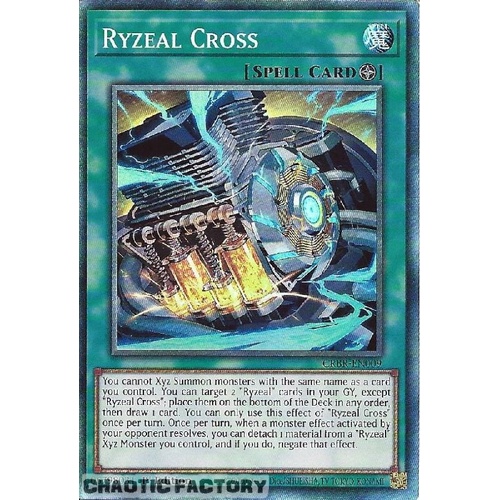CRBR-EN009 Ryzeal Cross Collector's Rare 1st Edition NM