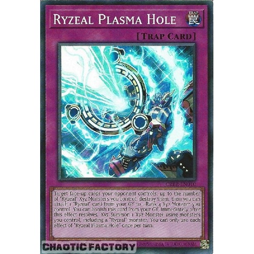 CRBR-EN010 Ryzeal Plasma Hole Super Rare 1st Edition NM