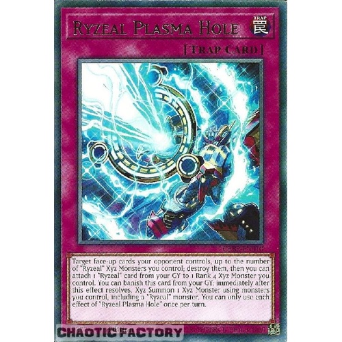 CRBR-EN010 Ryzeal Plasma Hole Rare 1st Edition NM