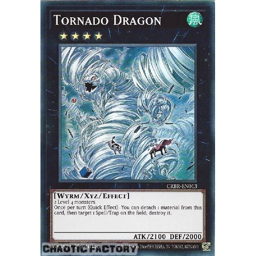 CRBR-EN013 Tornado Dragon Super Rare 1st Edition NM