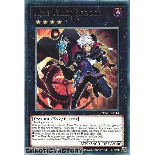 CRBR-EN014 Time Thief Redoer Rare 1st Edition NM