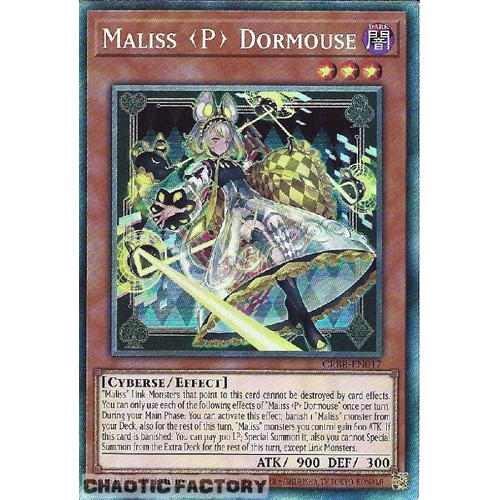 CRBR-EN017 Maliss P Dormouse Collector's Rare 1st Edition NM
